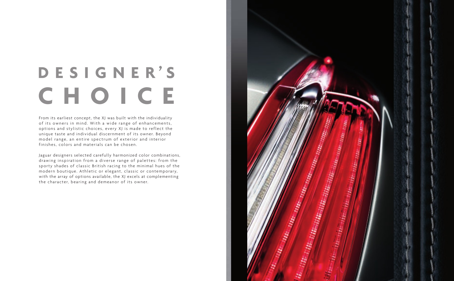 2012 Jaguar XJ Brochure Page 73